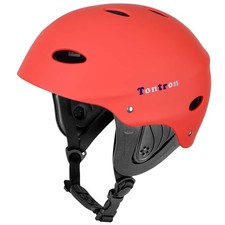 Tontron Kayaking Helmet - Matte Warm Red, Large
