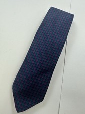 BROOKS BROTHERS Makers Men's 100% SILK Tie Checkered ~ Vintage Made in USA