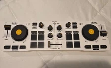 Hercules DJControl Mix Wireless Double Deck Controller - White