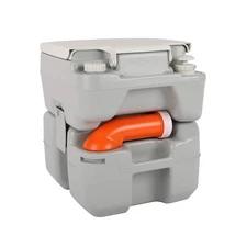 VINGLI Portable 5.3 Gallon Camping Toilet w/Carrying Bag,Large Capacity Tank ...