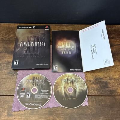 Final Fantasy XII (Sony PlayStation 2, 2006) Collector's Edition Steelbook CIB