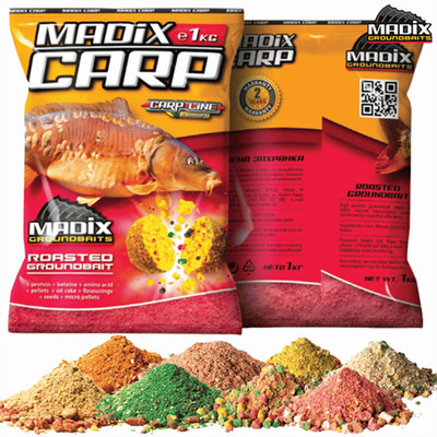 Madix Carp Series 1kg Groundbait Lockfutter Grundfutter Friedfischangeln
