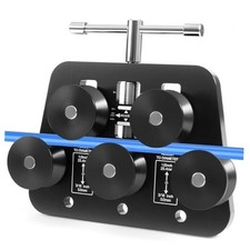Tubing Straightener for 3/16'' to 1'' Diameters Pipe, Adjustable Brake Line