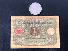1920 Germany 1 Mark Darlehnskassenschein Banknote - Circulated
