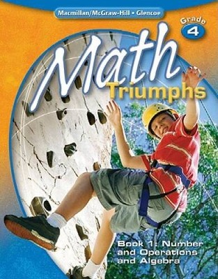 Math Triumphs, Grade 4, Student Study Guide, Book 1: Number and Operation - GOOD