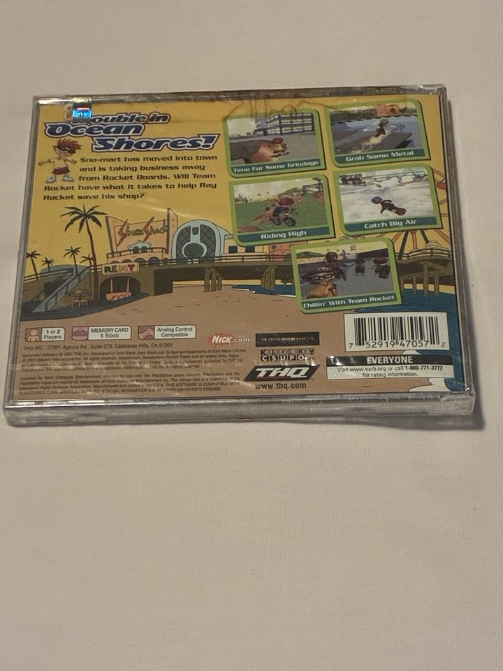 Rocket Power: Team Rocket Rescue PlayStation 1 PS1 - CIB Black Label ...