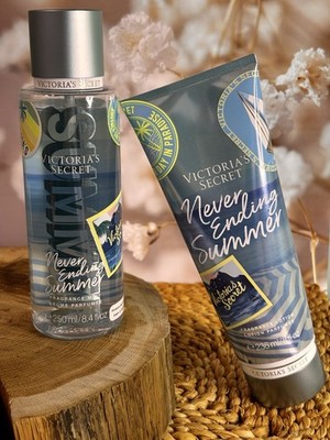 Victoria Secret never ending summer Set Body MIst & Fragrance Lotion 236 ml Neu