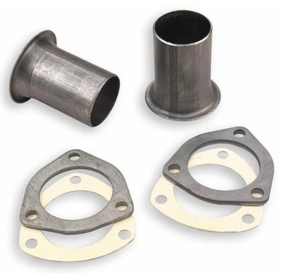 Flowtech 10007FLT Reducer 3 Bolt Inlet 3'' Outlet 2 1/8'' Pair