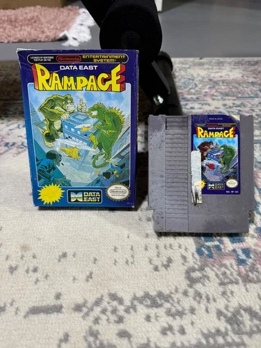 Rampage (Nintendo Entertainment System, 1988) - With Box