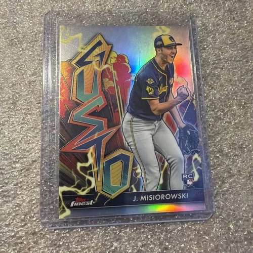 2026 Topps Finest Jacob Misiorowski Base (RAW)