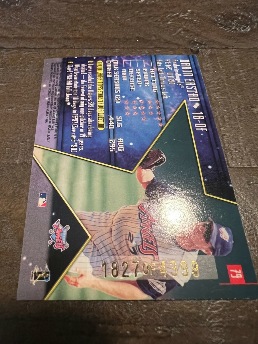 Rare 1998 Topps Stars Baseball Card #79 Darin Erstad /4399