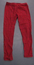 Long Red  Black Pants Girl Size M Epic Threads Cotton Spandex Mix
