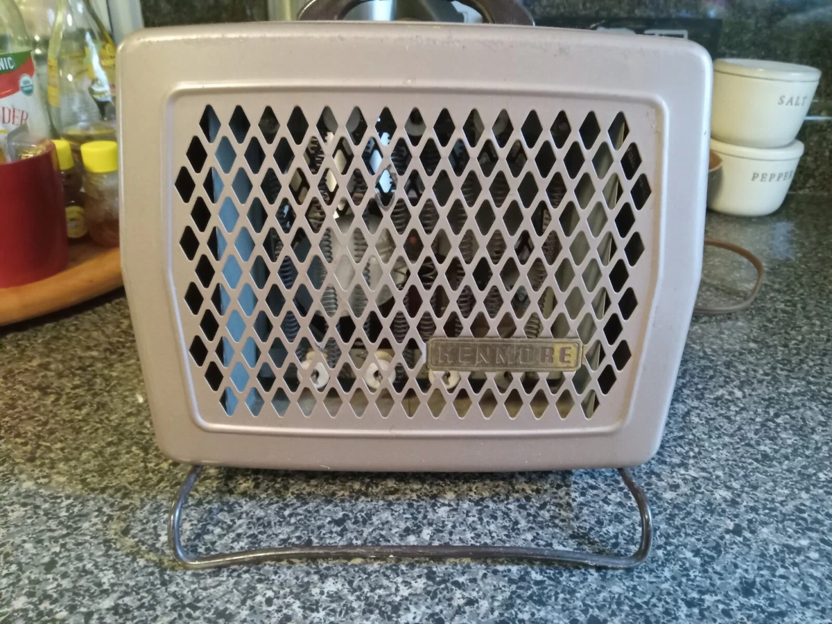 VINTAGE KENMORE MODEL 344-72190 ELECTRIC SPACE HEATER 1320 WATTS TESTED  WORKS | eBay