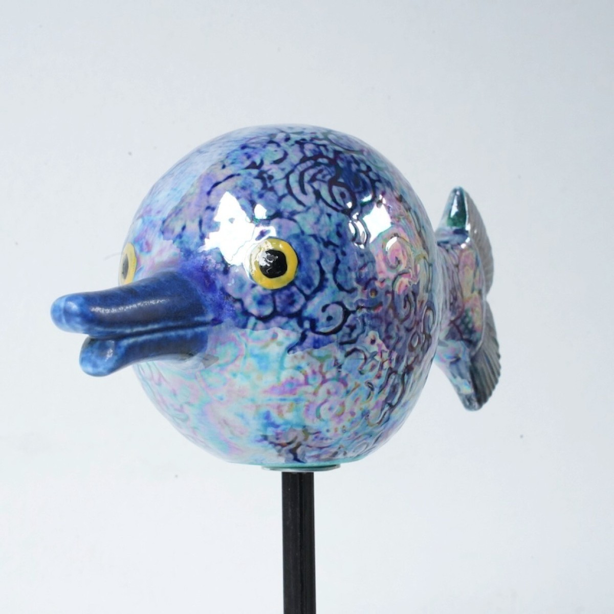 Lisa Larson Ocean Series Fish Object Vintage Made in Sweden