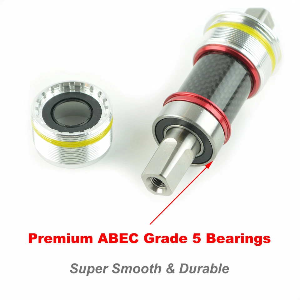 OMNI Racer Worlds Lightest JIS 方形锥形钛底支架 70x122 毫米 — 第 2/4 张图片