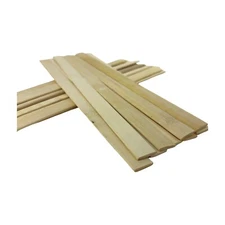 1000 pcs Bamboo  Sticks Auto mixing stirring Wood Craft Project Natural.
