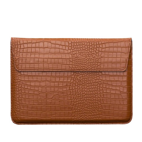 NEW Crocodile-Embossed PU Laptop Bag Fits MacBook 11/13/15" iPad/Huawei/Xiaomi - Picture 15 of 18