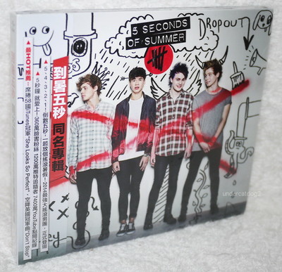 5 Seconds Of Summer [Deluxe Edition] Taiwan Ltd CD w/OBI (digipak