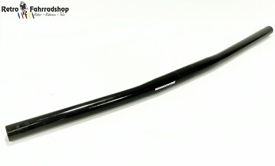 Mongoose MTB Stahl Lenker MT-CR14 schwarz MTB 25,4mm von 1989 KULT RAR 600mm 6°