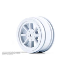 Pro-Line Racing #2766-04 PROTOform VTA Front Wheels White (26mm)    