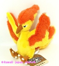 Pokemon Center Original Pokemon fit Plush Doll Moltres w/Tag 13.5cm 5.3"