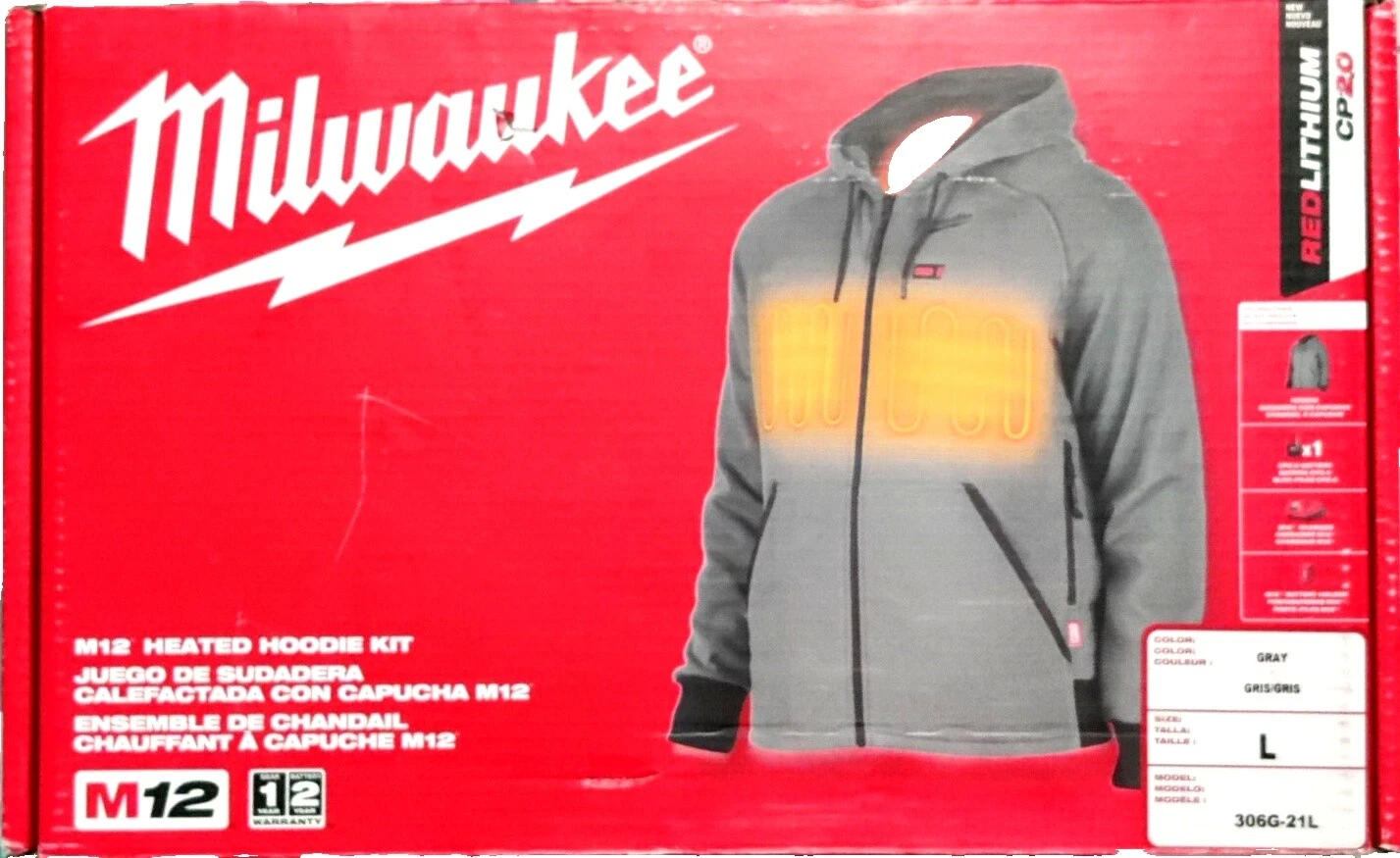 Milwaukee Heated Coats, Jackets & Vests for Men
