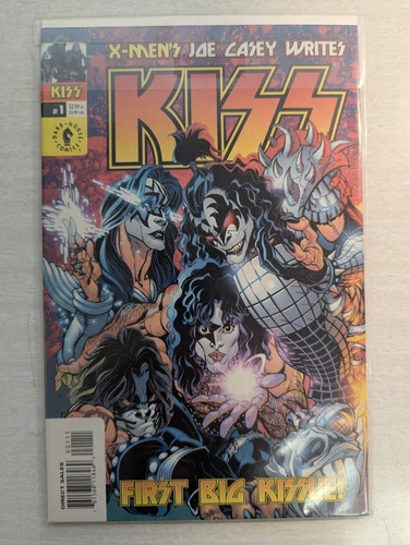 Vintage X-Men Joe Casey Writes Kiss Comic Book #1 Dark Horse Music Band 2002