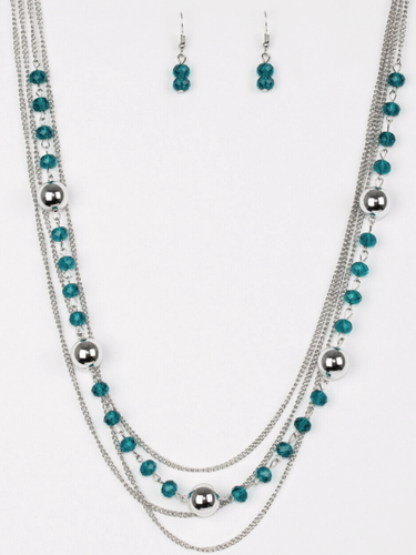 Paparazzi Necklace - High Standards - Blue - Bild 1 von 7