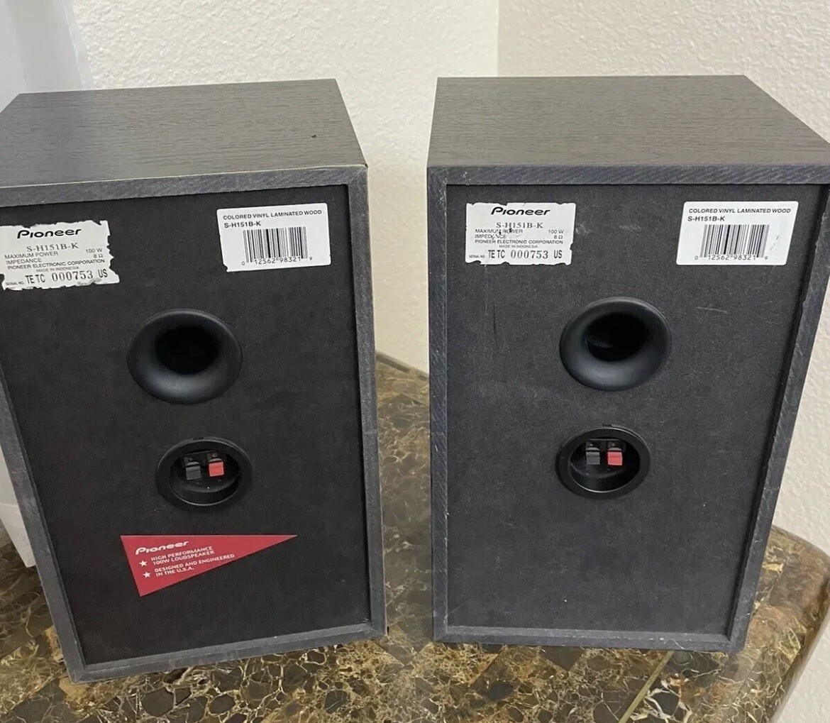 Pioneer cs-x580-k (x2) And Cs-c280K (1) Speakers. Working | eBay
