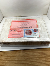 BUCILLA DELUXE PILE RUG 760 AMERICA"S BRAVEST FD FIRE 30" X 30" NEW IN SEALED B