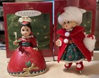 Lot of 2 Madame Alexander Hallmark Christmas Ornaments 2000-2001 Series 5&6 New