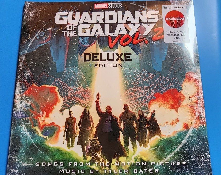 Guardians of the Galaxy Vol. 2 Deluxe Exclusive Orange Swirl 2x LP
