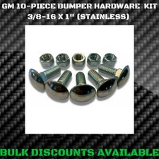 1970-1980 Monte Carlo Front Rear Chrome BUMPE...