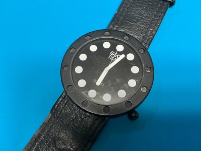 Geo Time Watch New Battery 53mm Always Ahead Of Time Large Dial WORKING