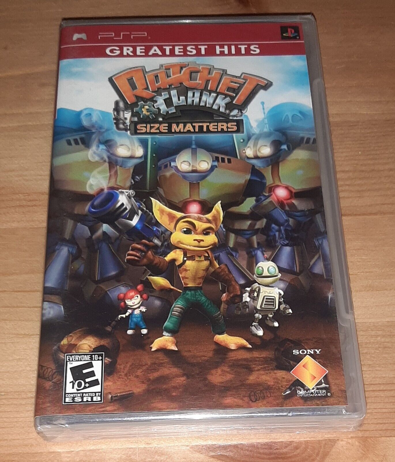 Jogo Ratchet Clank Size Matters Psp