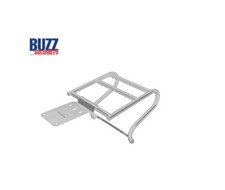 Vespa PX PE T5 Classic Flat Rear Carrier Italian in Chrome 008362