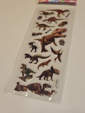 Realistic 3D Dinosaur Dino Stickers Planner Teacher Supply Papercraft DIY