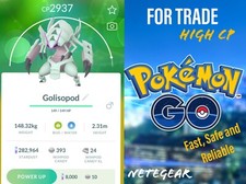 🪲 Pokemon High CP Golisopod For TRADE✔️3rd Moveset✔️New Gen 7 🪲