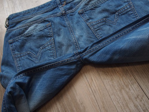 DIESEL Larkee (0830Y) Regular Straight Jeans W34 L34 EXTRA LANG! L36! JE863 - Bild 8 von 10