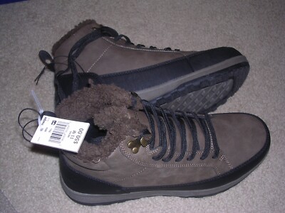 FALLS CREEK MID TOP SHOES SIZE 11 MEN FUR LINING BRAND NEW W/ BOX HIKING MSRP$50
