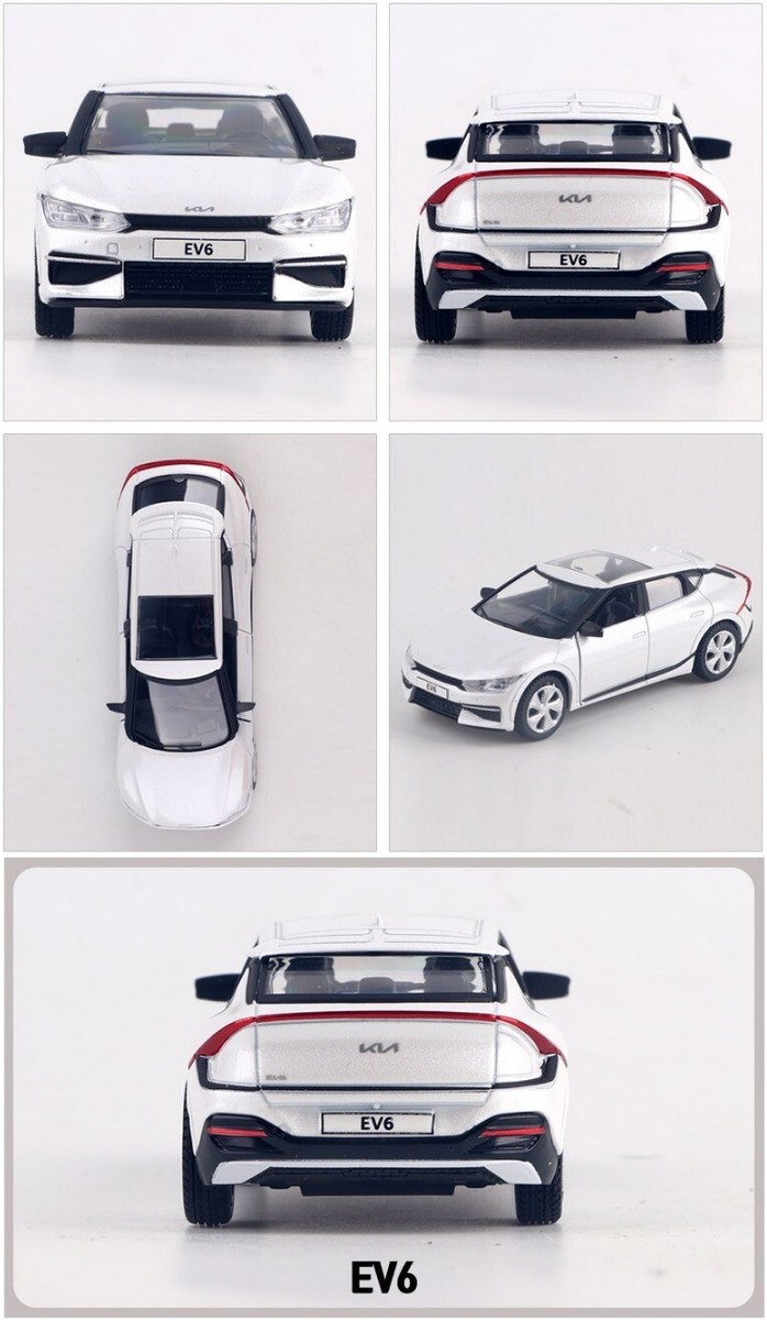 Kia Motor Car [EV6] Mini Diecast 1:38 Scale Miniature Toy | UK - Foto 4