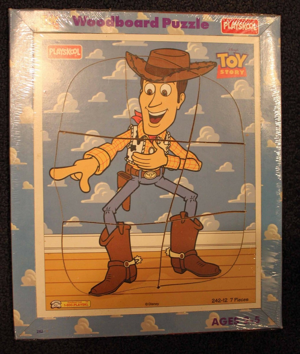 Toy Story Rare 1995 Playskool WOODY 