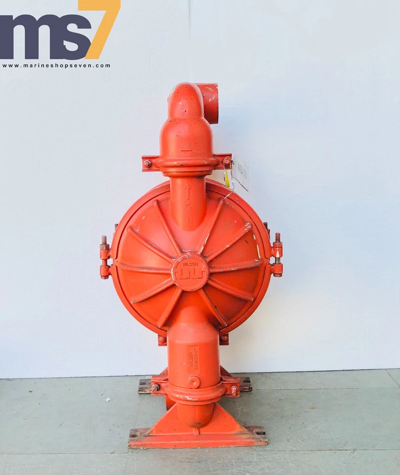 WILDEN PUMP 8 T8/AAAAB/BNS/BN ALUMINIUM 2" DOUBLE DIAPHRAGM/TRANSFER PUMP #2 - Image 4 of 4