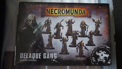 Warhammer Specialist Games Necromunda Delaque Gang Neu in versiegelter Verpackung