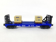 Lot 7932 Lionel No. 6-30161 BSA Boy Scout Flatcar, Flachwagen, Spur 0