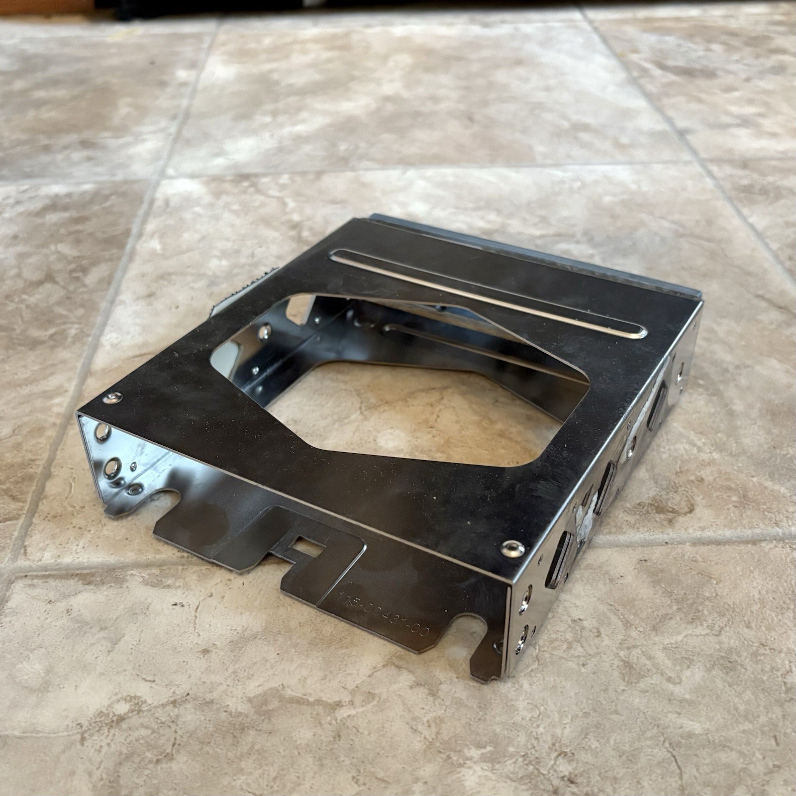 Garmin GTX 327 320A 320 Transponder Tray Rack With Backplate And Connector