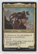 Gnostro Voice of the Crags Magic: Commander Legends CMR #276