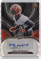 2021 Panini Spectra Rookie Auto 96/99 Greg Newsome II #255 Auto 0w8