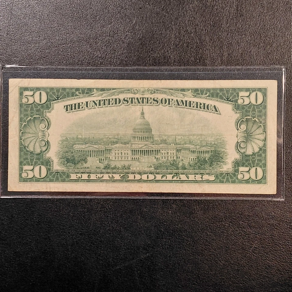 1950 ($50) *STAR* Federal Reserve Banknote. Richmond, VA. - Image 4 of 4