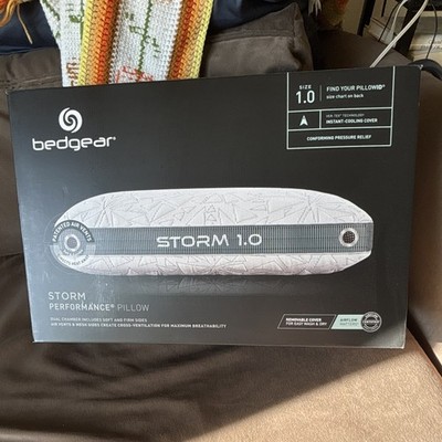 Bedgear Storm 1.0 Performance Cooling Bed Pillow 20x26 Removable Zip Cover